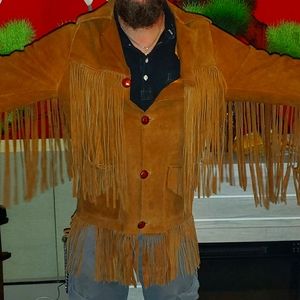 Vintage  60s mens suade jacket